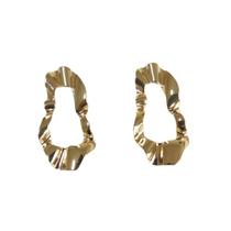 Brinco Feminino Semijoia Banhado a Ouro 18k BR08971 Orgânico Brinco Feminino Semijoia Banhado a Ouro 18k BR08971 Orgânico