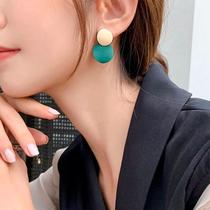 Brinco Festa Feminino Delicado Dangle Feminino Vazado Verde