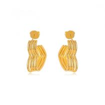 Brinco Fileiras Coração Brinco Fileiras Coração