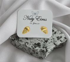 Brinco fixo concha caracol