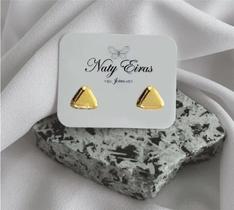 Brinco fixo triângulo Brinco fixo triângulo