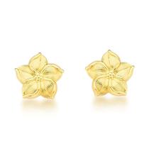 Brinco flor 5 petalas Brinco flor 5 petalas