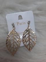 Brinco folha dourado Brinco folha dourado