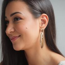 Brinco Folha Fina