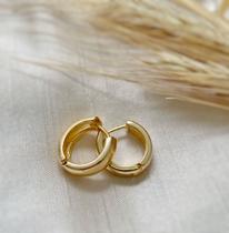 Brinco folhado ao ouro Brinco folhado ao ouro