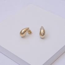 Brinco Folheado a Ouro Gota Pequena