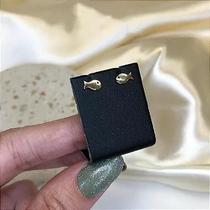 Brinco Folheado Mini Peixinho