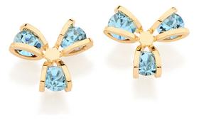 Brinco Formato Flor Formado Por Filetes Liso 524901