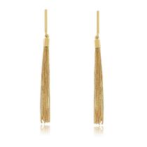 Brinco Franja - Design Franja Luxo Gold Brinco Franja - Design Franja Luxo Gold