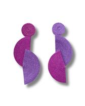 Brinco Gingado Fucsia/Roxo