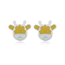 Brinco Girafa Aço Inox