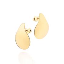 Brinco Gota Lançamento Rommanel Delicado E Elegante Banhado Ouro 18k Brinco Gota Lançamento Rommanel Delicado E Elegante Banhado Ouro 18k