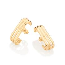 Brinco Hear Hook Rommanel Feminino Banhado Ouro 18k Feminino Brinco Hear Hook Rommanel Feminino Banhado Ouro 18k Feminino