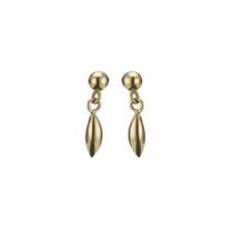 Brinco Infantil Arroz Ouro 18K Mod 177 Brinco Infantil Arroz Ouro 18K Mod 177
