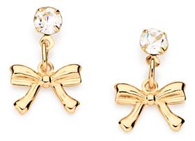 Brinco Infantil Base Cristal De 4mm Tendo La 525121