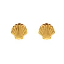 Brinco Infantil Conchinha - Banhado em Ouro 18k Brinco Infantil Conchinha - Banhado em Ouro 18k