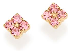 Brinco Infantil Formato De Losango Composto 525118 Brinco Infantil Formato De Losango Composto 525118