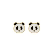 Brinco infantil mini ursinho - Banhado em ouro 18k Brinco infantil mini ursinho - Banhado em ouro 18k
