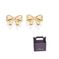 Brinco Laços Banhado a Ouro Rommanel 527403