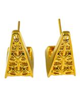 Brinco Legado P Ayla - banho de ouro