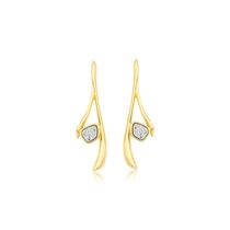 Brinco livia drusa platina longo Brinco livia drusa platina longo