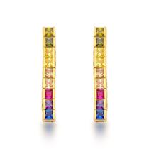 Brinco longo p arco iris