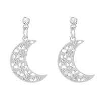 Brinco Lua Crescente 17mm - Sunshine Cristais Brinco Lua Crescente 17mm - Sunshine Cristais
