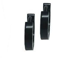 Brinco Masculino de Argola Aço Inoxidável Fina PAR