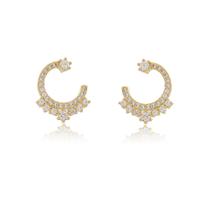 Brinco Meio Círculo - Design Princesa Brinco Meio Círculo - Design Princesa