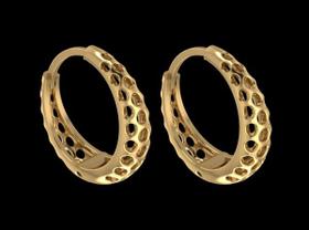 Brinco Mini Argola Vazada