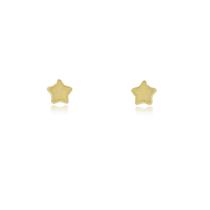 Brinco Mini Estrela Banhadao a Ouro 18k Brinco Mini Estrela Banhadao a Ouro 18k