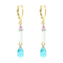 Brinco Mona cristal de murano