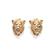 Brinco mufasa 3d banhado a ouro 18k Brinco mufasa 3d banhado a ouro 18k