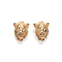 Brinco mufasa 3d banhado a ouro 527446 Rommanel