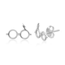 Brinco Óculos Poter Prata 925 Brinco Óculos Poter Prata 925