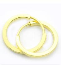 Brinco Ouro 18k Argola Infantil Ou Segundo Furo Brinco Ouro 18k Argola Infantil Ou Segundo Furo