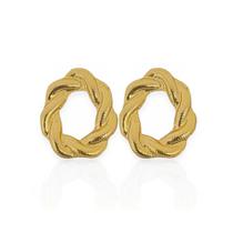 Brinco Oval Torcido Brinco Oval Torcido