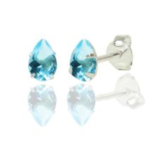 Brinco Pedra Gota Pequeno Delicado Zirconia Prata Lei 925 Brinco Pedra Gota Pequeno Delicado Zirconia Prata Lei 925