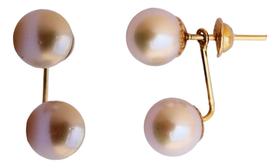 Brinco Perola Grace Kelly 6mm Ouro 18k Brinco Perola Grace Kelly 6mm Ouro 18k