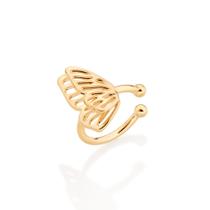 Brinco piercing de pressão asas de borboleta 527071 Rommane