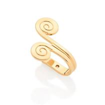 Brinco piercing de pressão femininos rommanel para tragus banhado ouro 3x 24k 18k e 22k 527083