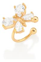 Brinco Piercing De Pressão Formato Borbolet 527034