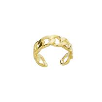 Brinco Piercing Fake Corrente Banhado a Ouro 18k Brinco Piercing Fake Corrente Banhado a Ouro 18k