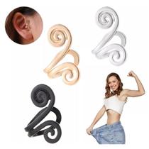 Brinco Piercing Unissex Fake Acupressor Chinês (1 Par)