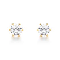 Brinco ponto de luz redondo hexagonal pontinhos dourados