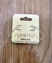 Brinco PRATA 925 retangular o melhor preço” Brinco PRATA 925 retangular o melhor preço”