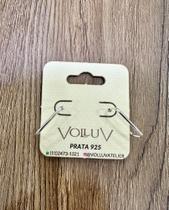 Brinco PRATA 925 retangular o melhor preço” Brinco PRATA 925 retangular o melhor preço”