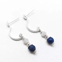Brinco prata Madrepérola e Lápis Lazúli 0112869B2057 Prata925 Lapis Lazuli Brinco prata Madrepérola e Lápis Lazúli 0112869B2057 Prata925 Lapis Lazuli