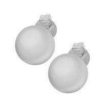 Brinco Prata ORB Bola 12mm Brinco Prata ORB Bola 12mm