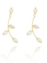 Brinco Ramo De Ouro 18k Brinco Ramo De Ouro 18k